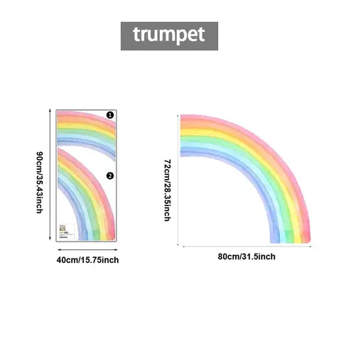 10 best sales regnbågsrumsinredning - №2