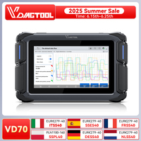 VDIAGTOOL VD70 OBD2 Bidirectional Scanner All System Diagnostic Tool 36 Resets ECU Coding VAG Guided PMI CANFD DoIP FCA AutoAuth