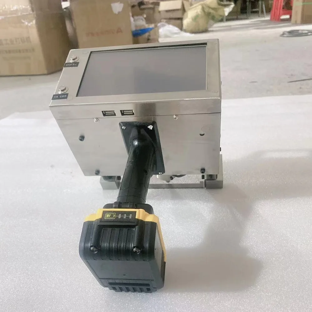 large screen 120x30 magnet Hand-held Portable Metal Nameplate Marking Machine Touch-screen Electric Lettering Machine