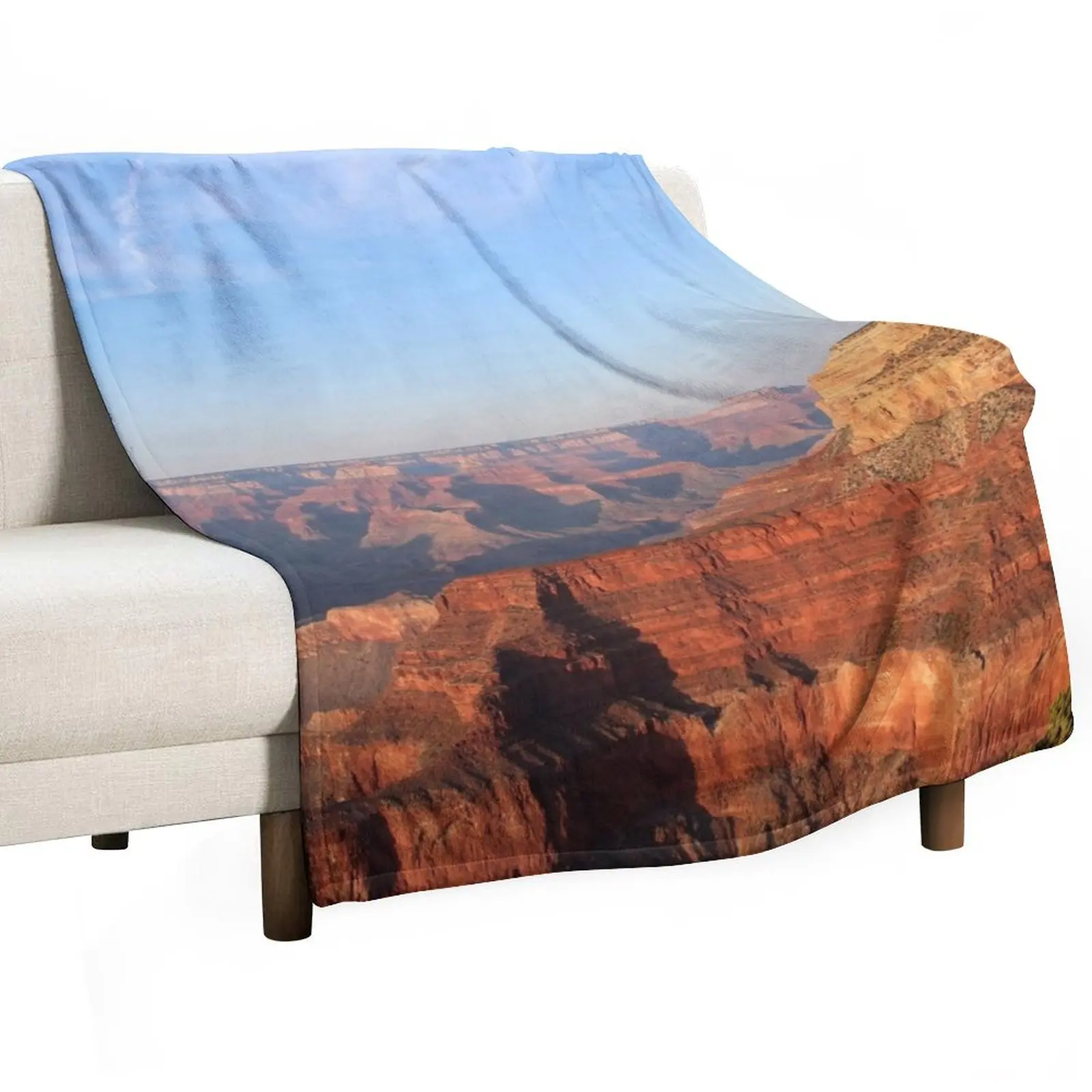 

Grand Canyon South Rim Sunset Throw Blanket Decorative Sofa Thin Blankets