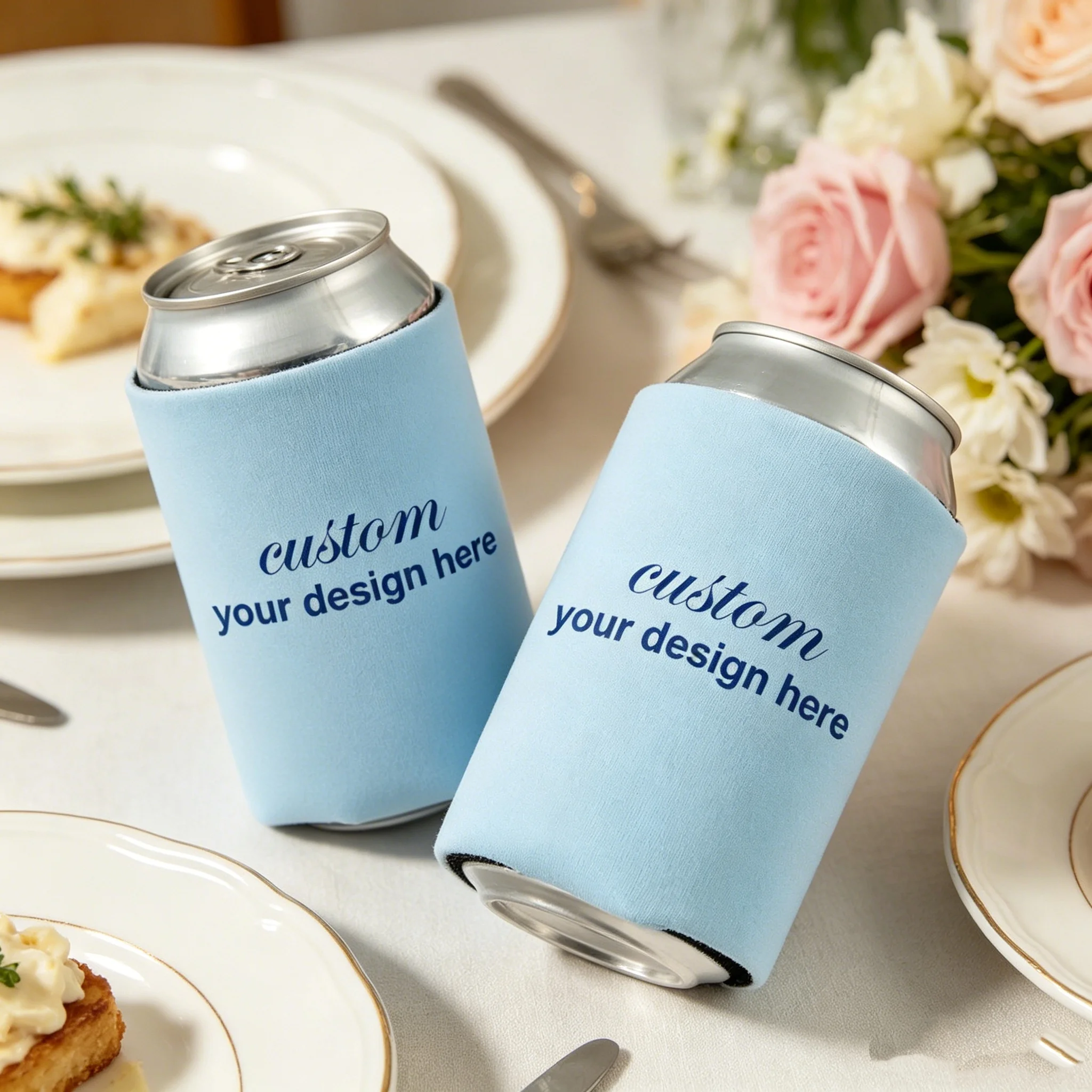 10/20/30 piezas de Koozies personalizados para despedida de soltera, enfriadores de latas para bodas, recuerdos de fiesta personalizados, recuerdos para despedida de soltera, Beach B