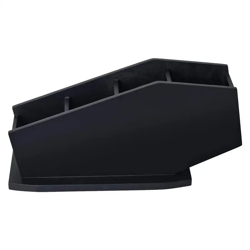 Makeup Brush Holder Coffin Gothic Brush Organizer Makeup Holder Cosmetic Storage Spooky Compartment Pen Holder For Vanity &