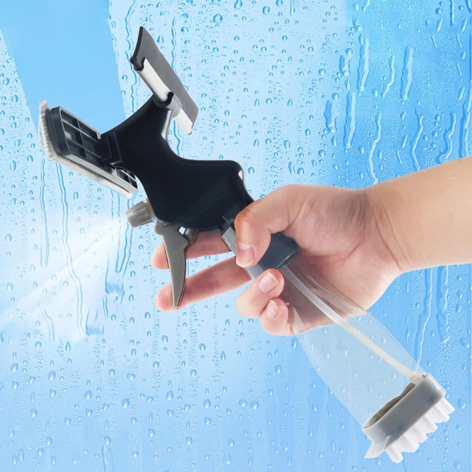 

Щетка для мытья окон, распылитель, омыватель окон для лобового стекла, внутреннее зеркало