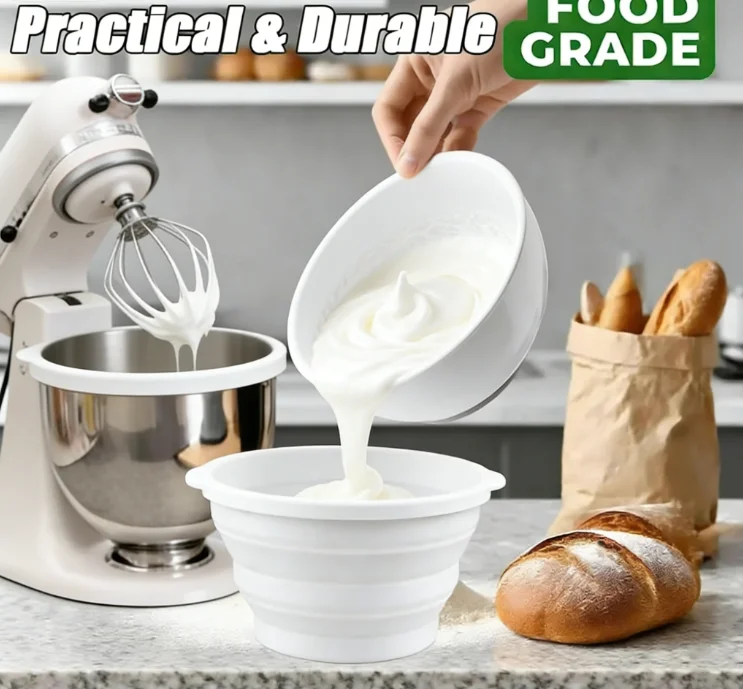 Food-Grade Blender Liner Insert for Bakers Prevents Flour Spills Essential Mixing Tool Kitchen Gadget