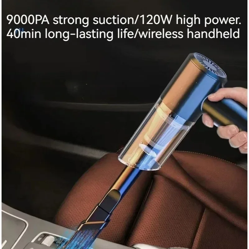 Car Vacuum Cleaner 12000PA Powerful Cleaning Machine Cars Cleaner Mini Wireless Portable Hand Held Cleaner for Home Appliance Mi