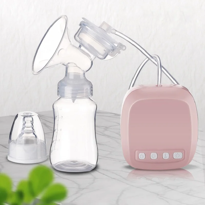 Electric breast pump breast milk fully automatic electric milker milk extractor portable large suction painless silent