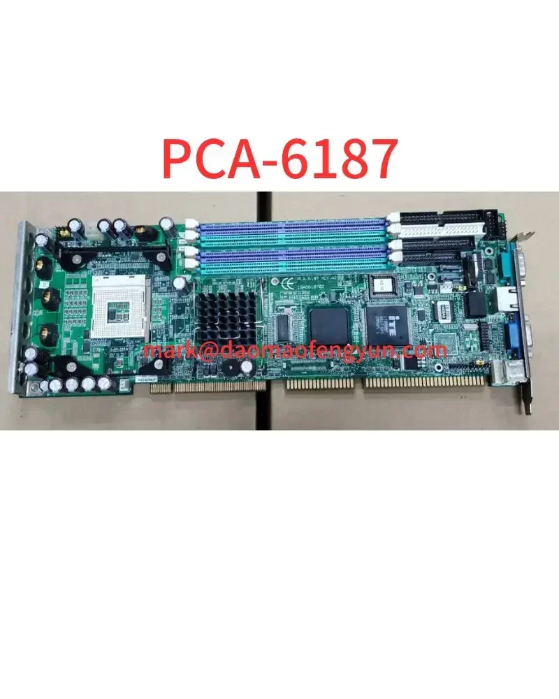 

Used manual motherboard PCA-6187 Rev. A 2pca-6187vg