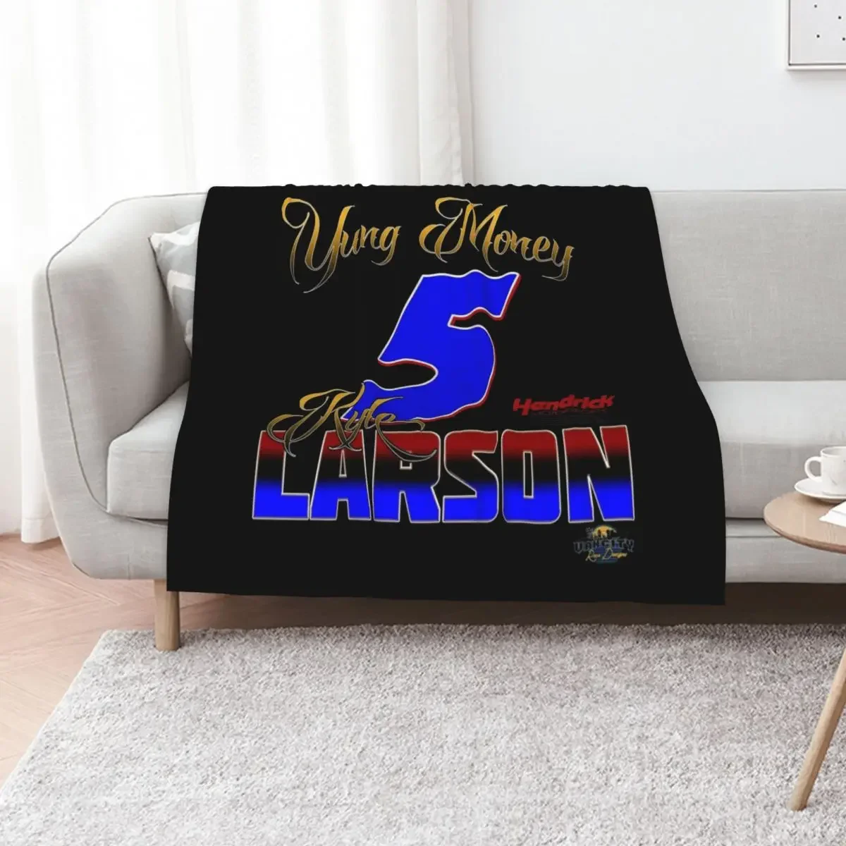 

Kyle Larson Yung Money Gold Edition Throw Blanket heavy to sleep for babies Hairys Blankets For Bed Blankets