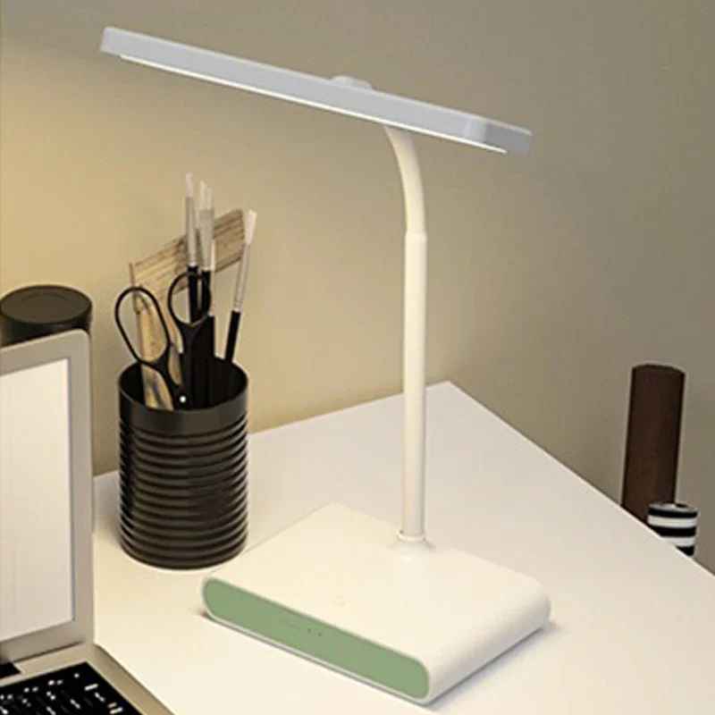

LED Hose Touch Reading Table Light Bedroom Bedside Lamp Learning Desk Lamp LED Reading Indoor Desktop Rechargeable Desk Lamps