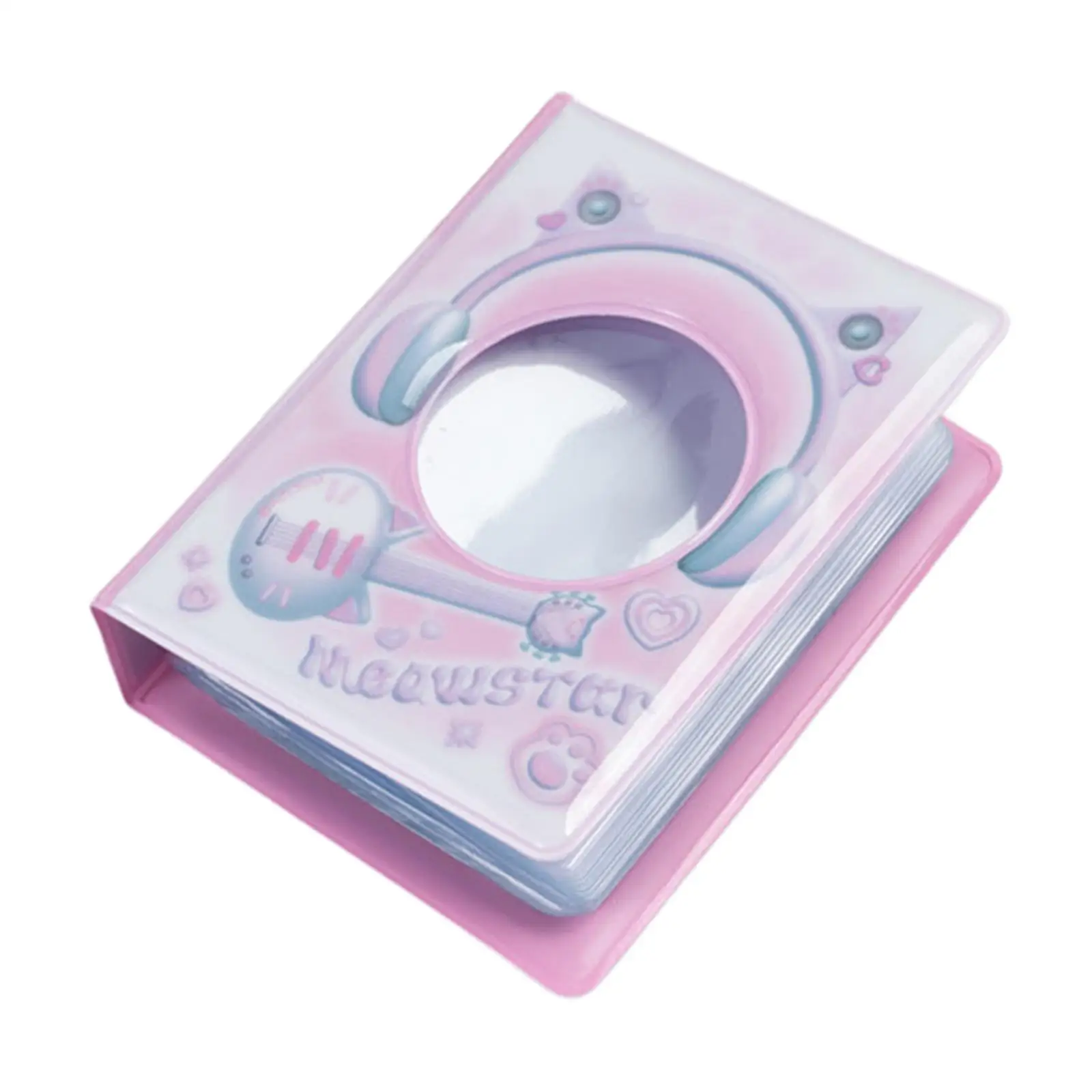 2-6pack 3 inch Photo Card Holder Mini Picture Album Cute for