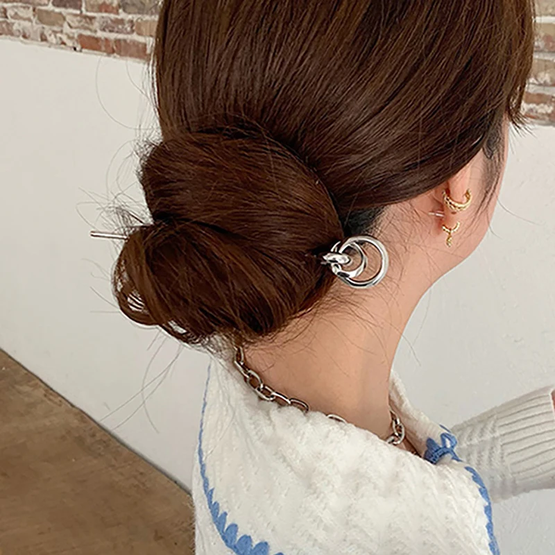 

1 шт. винтажные шпильки для волос в китайском стиле, Женская металлическая глазурованная шпилька для волос, вилка для волос, палочки для еды, Женские Ювелирные изделия для девочек, аксессуары