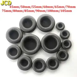 1pcs Ear Pads For Headphones Covers Sponge Leather Foam Cushion 40mm 50mm 55mm 60mm 65mm 70mm 75mm 80mm 85/90/95/100/105/110mm