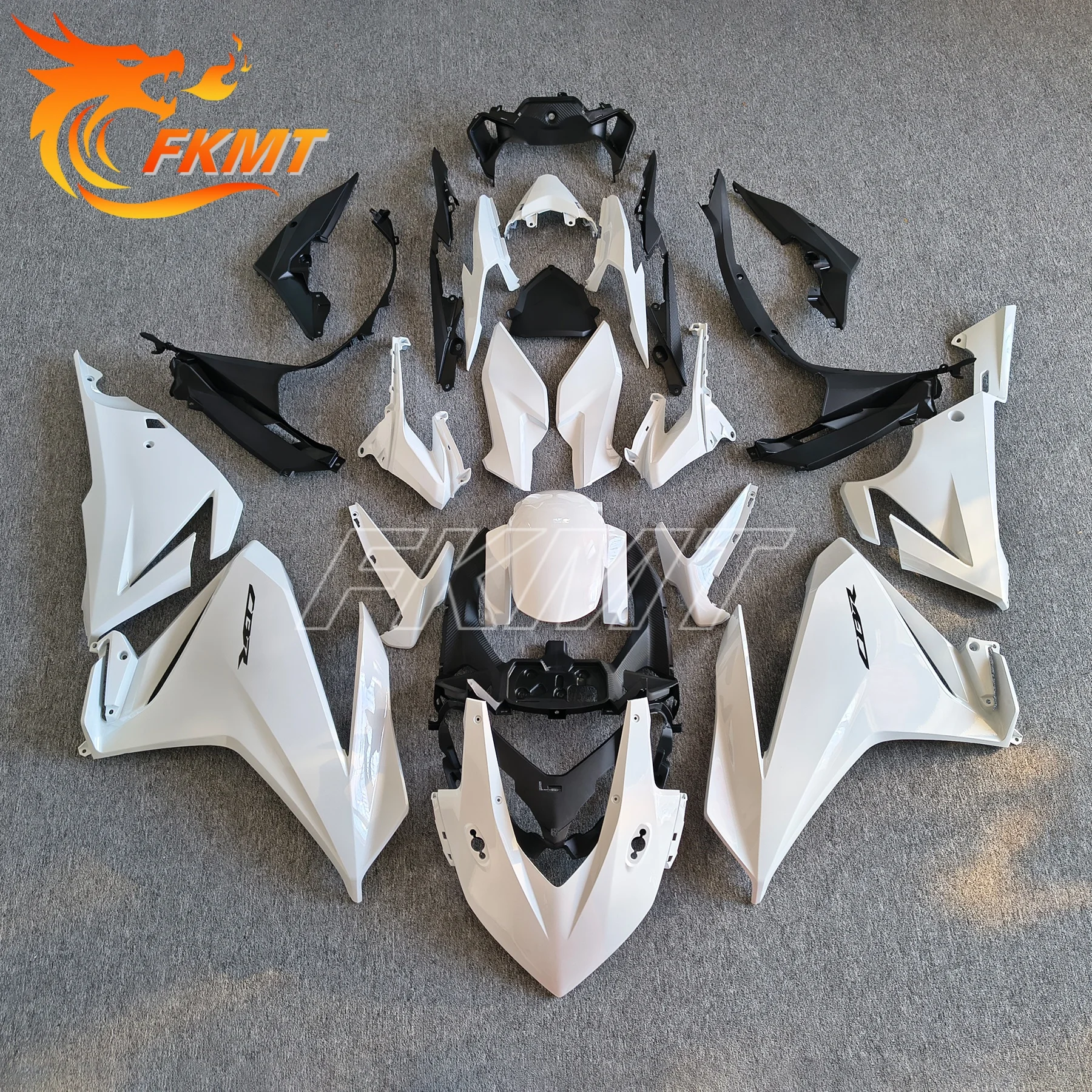 For Honda CBR500R CBR 500R CBR500 R 2022 2023 Body Full Fairing Kit Cowl Motorcycle Bodywork Injection White