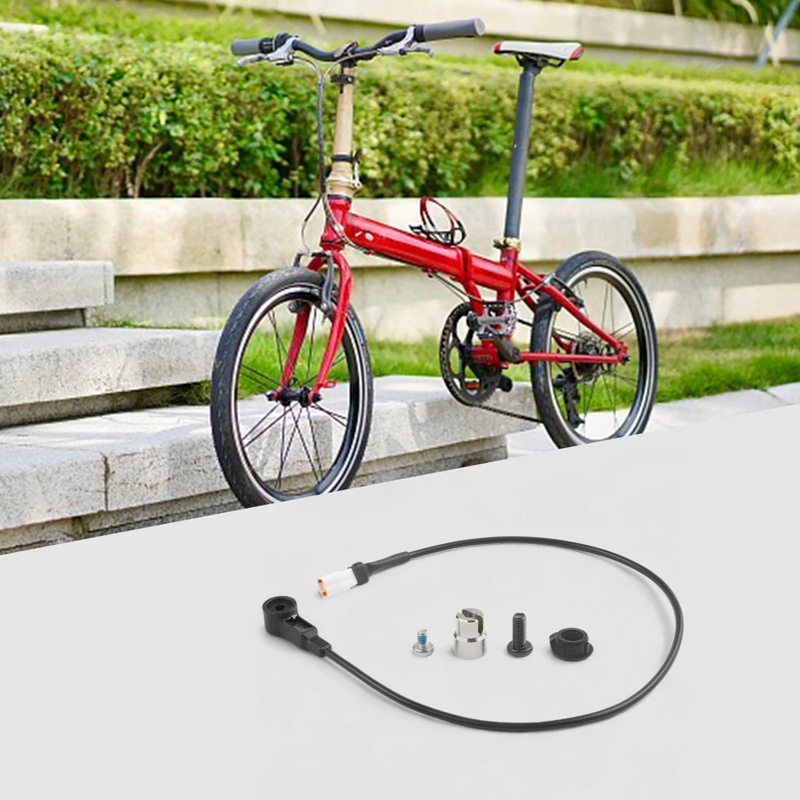 

Аксессуар для электронного велосипеда, длина 35 см, 4-контактный протокол CAN, 4-контактный интерфейс, датчик скорости, кабель датчика, 4-контактный интерфейс для двигателей BAFANG