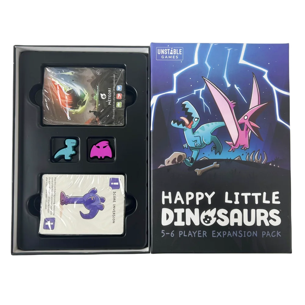 Happy Little Dinosaurs Card Game EXPANSION Pack Party Play Unicorns Cards Board Deck