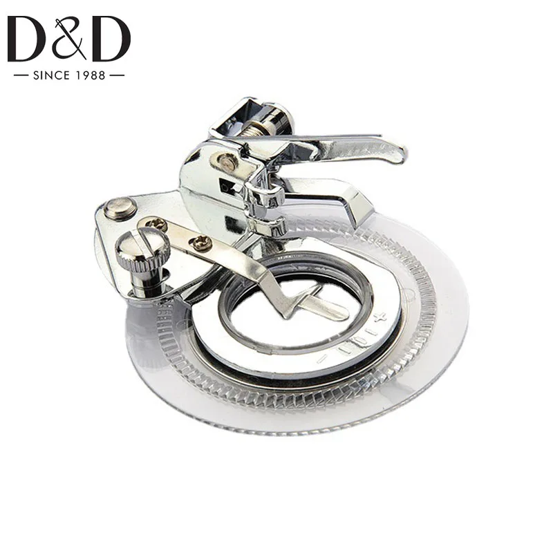 Practical Circular Embroidery Daisy Flower Stitch Presser Foot Daisy Flower Disc Pattern Stitch Round Foot for Sewing Machine