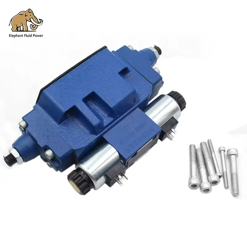 

hydraulic solenoid valve, magnetic flow valve 4WEH16 J62 6EG24N9ETK4 10