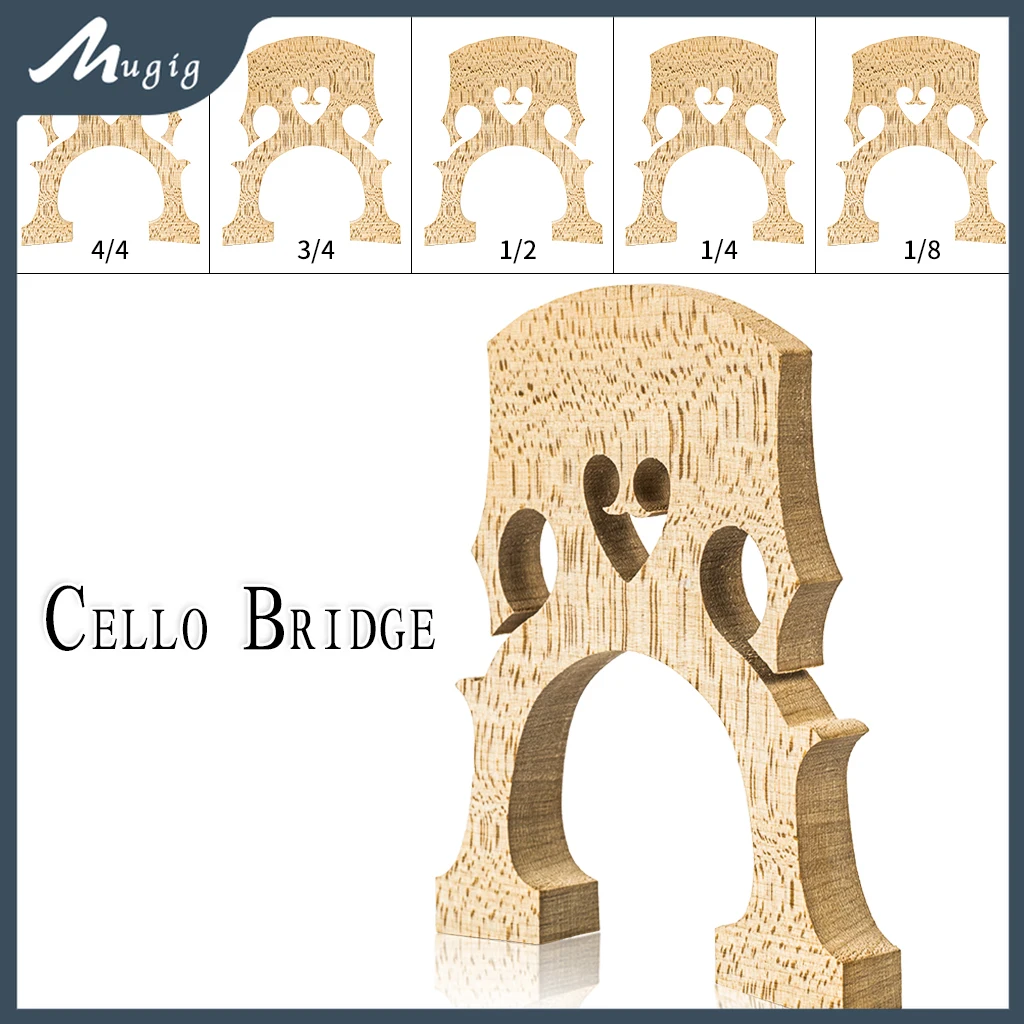 

Advanced Selected Maple Nice Grain 4/4 3/4 1/2 1/4 1/8 Master AA Grade For Acoustic & Silent Electric Cello French Style Bridges