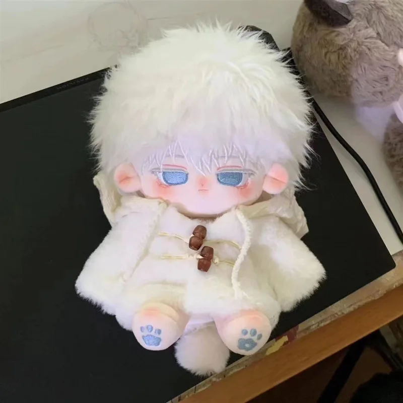 

New Arrival 20cm Cute Jujutsu Kaisen Plush Gojo Satoru Doll Cute Cotton Doll Cartoon Figurine For Kid Ornament Toy Birthday Gift