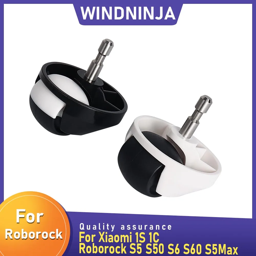 

Casters Front Wheel Repalcement for Xiaomi 1S 1C Roborock S5 S50 S6 S60 S5Max S6Maxv Pure Robotic Vacuum Cleaner Wheel Parts