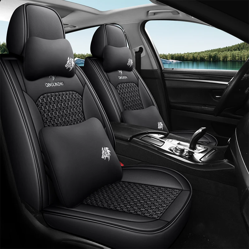 5 Seats High Quality Ice Silk Car Seat Cover For Great Wall M4 Haval H6 Coupe H5H3H2M2 New Dazzling Tengyi C30C50 Car Protector