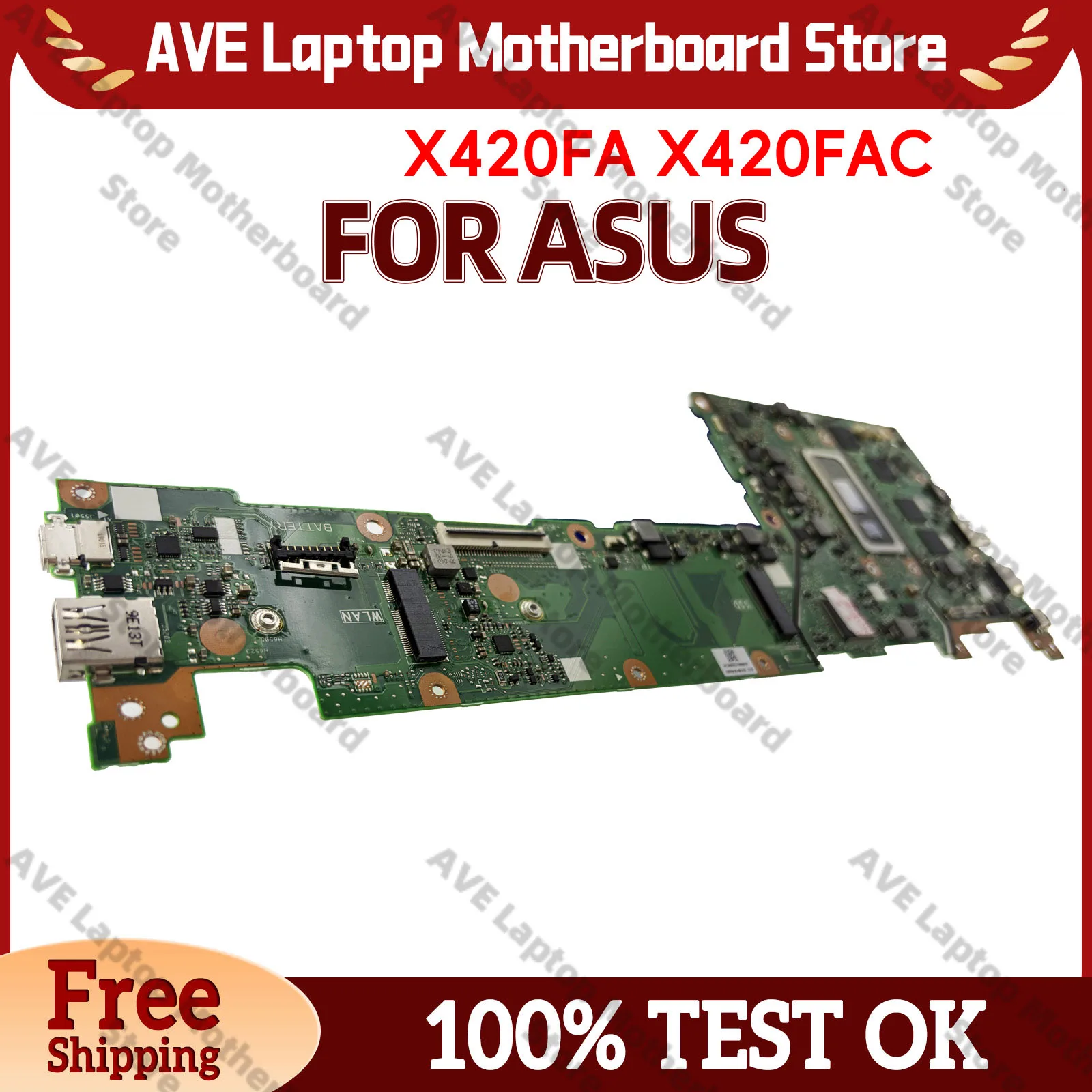carte-mere-pour-ordinateur-portable-asus-vivobook-x420fa-x420fac-a420fa-f420fa-y406fa-avec-processeur-i3-i5-i7-100-teste-ok