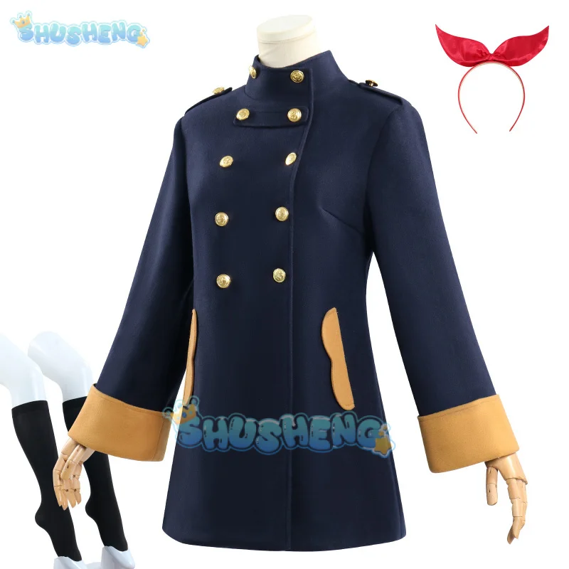 Anime Aikatsu Hoshimiya Ichigo Cosplay Costume Coat Headwear Socks Full Set School Uniform Halloween Party Suit Women Girls