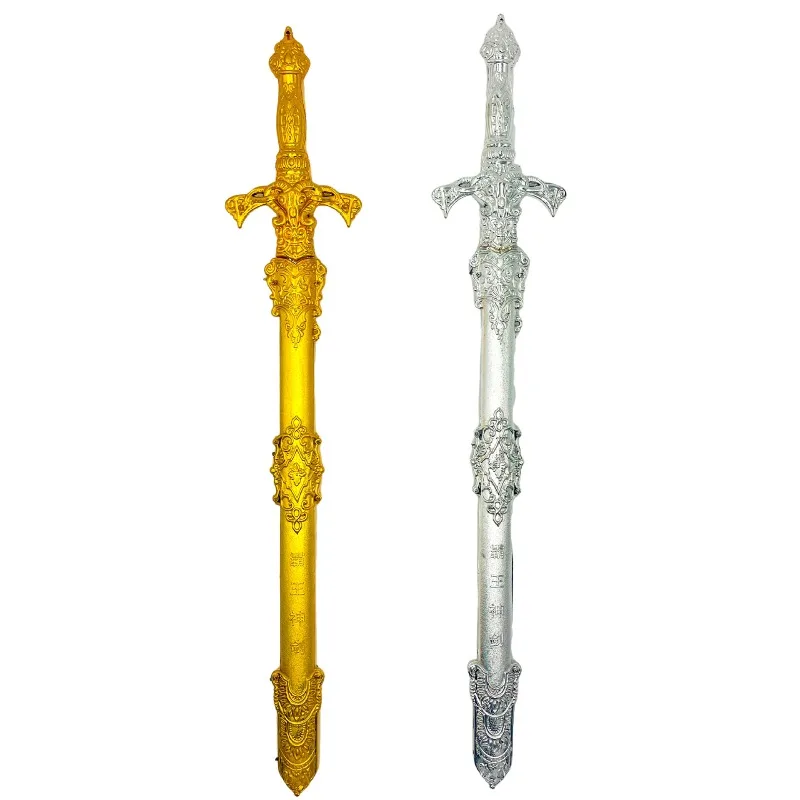 60.5 سنتيمتر/23.82in ماستر البلاستيك أفرلورد السيف مع غمد نموذج الدعائم ممارسة لعبة الأجهزة الطرفية لوازم الحفلات تأثيري الحلي #6