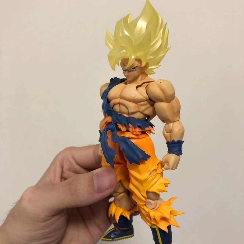 In Stock Anime Dragon Ball Z SHF Son Goku Legendary SH Figuarts Super Saiyan Action Figure Model Toy Gift Collection Figurine