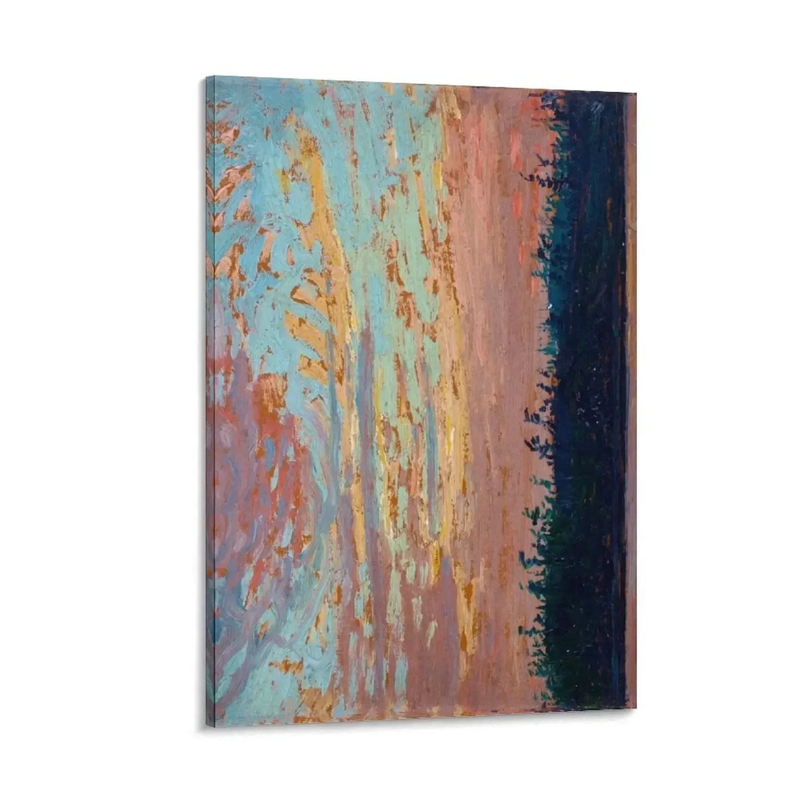 

Tom Thomson - Sunset Sky Canvas Painting Wall paintings korean room decor decorative wall canvases