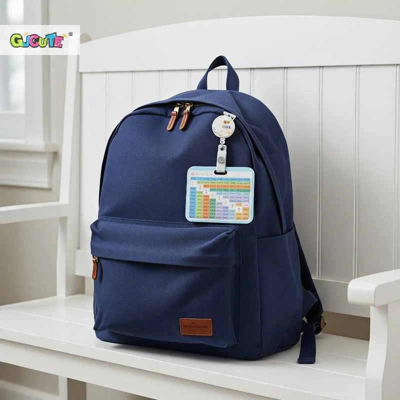 Math Enlightenment Multiplication Table For Children, Kindergarten,Can Hold Campus Card, Meal Card, Bus Card Neck Strap