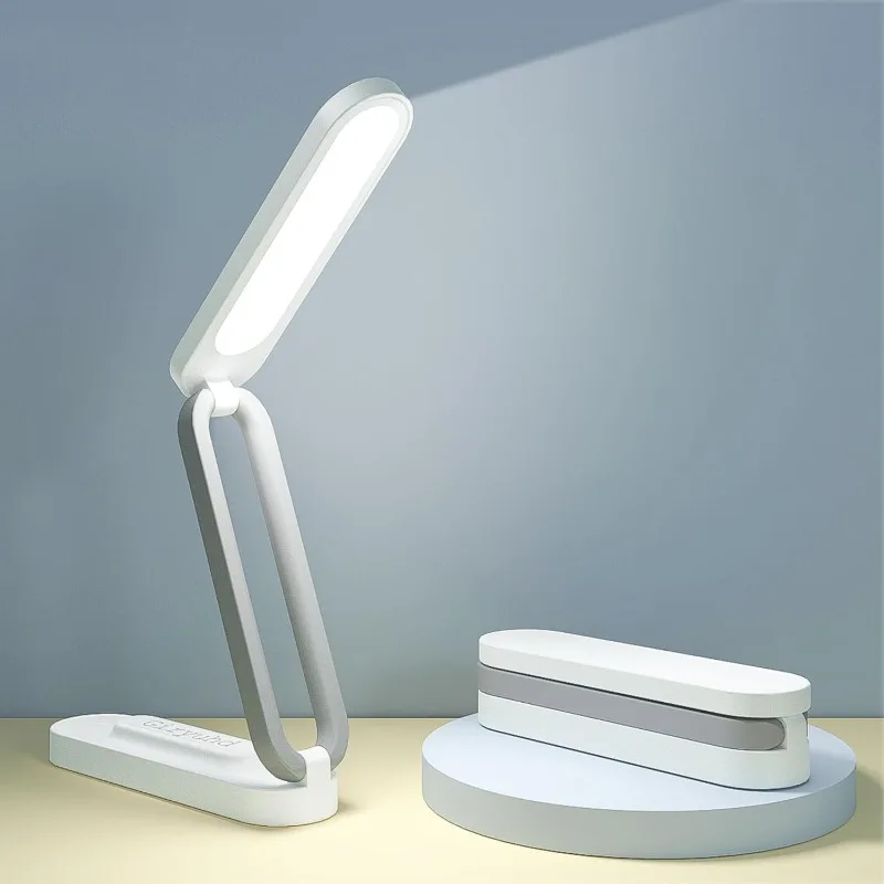 

LED Desk Lamp for Office Home & Battery Operated Lamp Rechargeable Lamp Foldable & Portable Light, LED Desk Light Strip, 3 Brigh