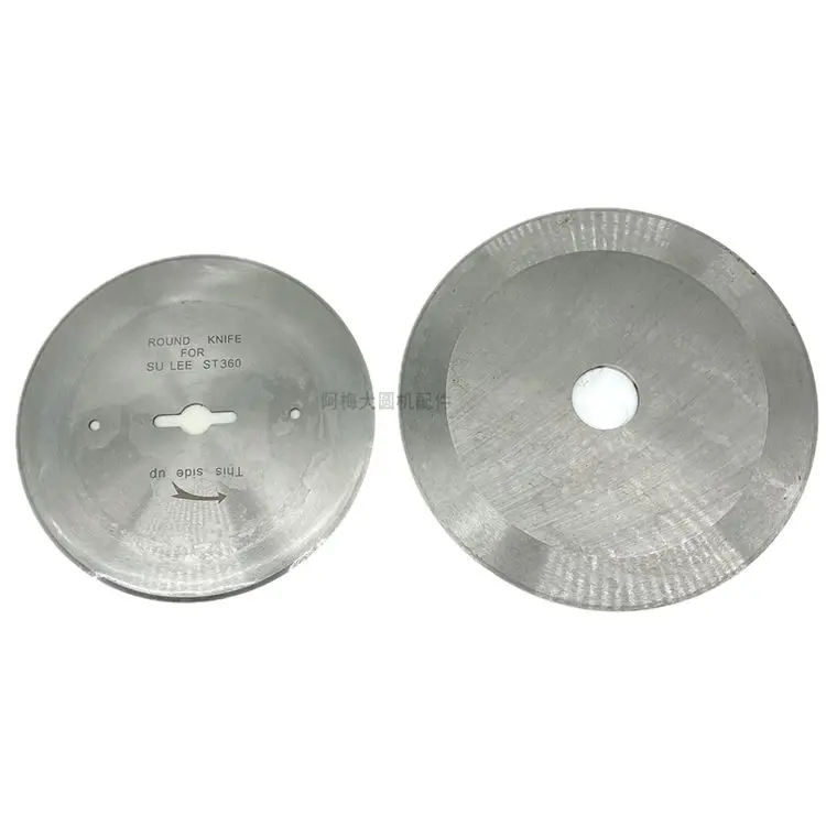 Cutting machine, cutting knife, knitting round machine accessories