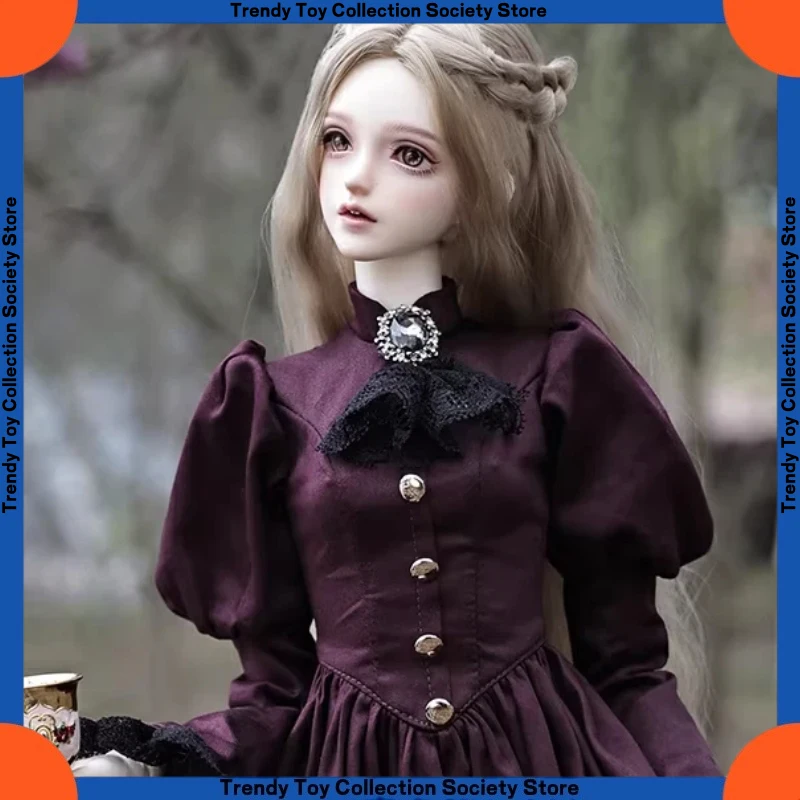 

Трехточечная кукла Bjd, кукла Элина, подвижная кукла из смолы, ручная работа, индивидуальный подарок на день рождения и фестиваль