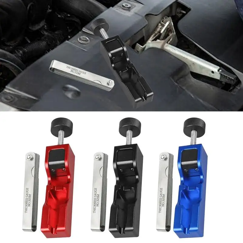 

1 шт., инструмент для зазора свечи зазора, электрод сжатия, универсальный регулируемый для 10 мм, 12 мм, 14 мм, 16 мм, комплект высокой турбопитания