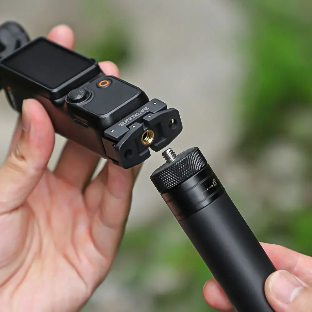 الإفراج السريع المغناطيسي محول تركيب المغناطيسي ABS جبل تمديد قوس عمل كاميرا الملحقات ل DJI Osmo Pocket 3