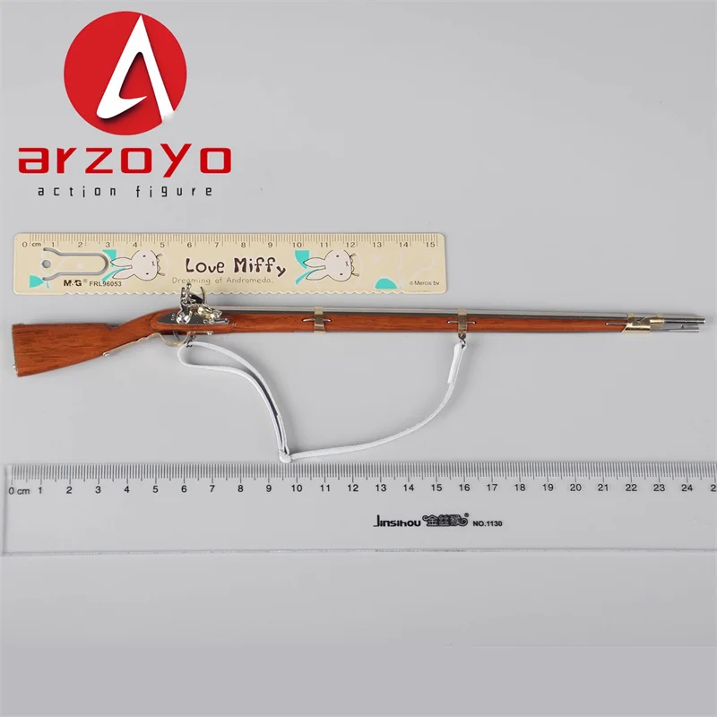 BROWN ART 1/6 مسدس معدني خشبي طويل الرمح حربة نموذج الجندي المشهد الدعائم صالح 12 ''عمل الشكل دمى الجسم