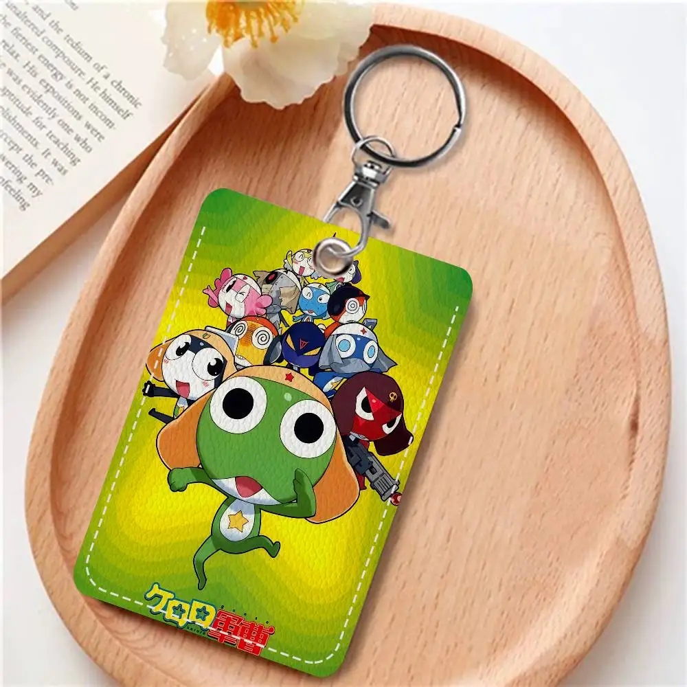 Popular S-Sgt F-Frog Anime 1pc INS Creative Cartoon Student Campus Card Holder For Meal Card, Bus Card, Work Card, Etc