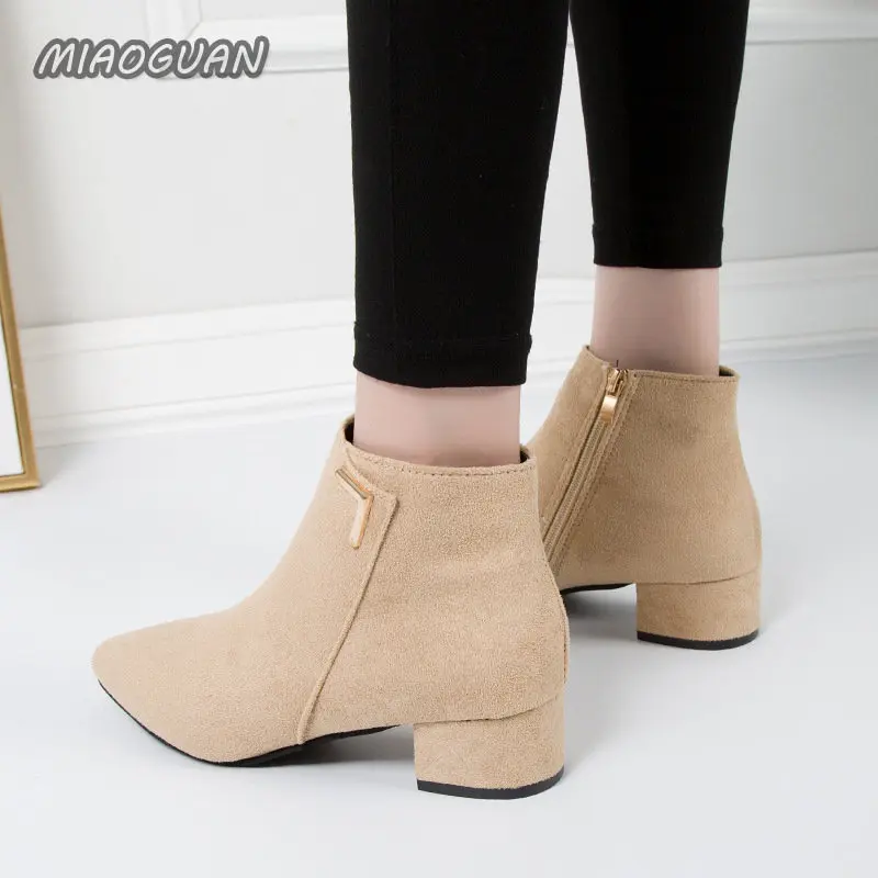 Winter Shoes Women Boots Fashion Waterproof Booties Plus Size Comfortable Soft Bottom Female Platform Shoes Black Botas De Mujer