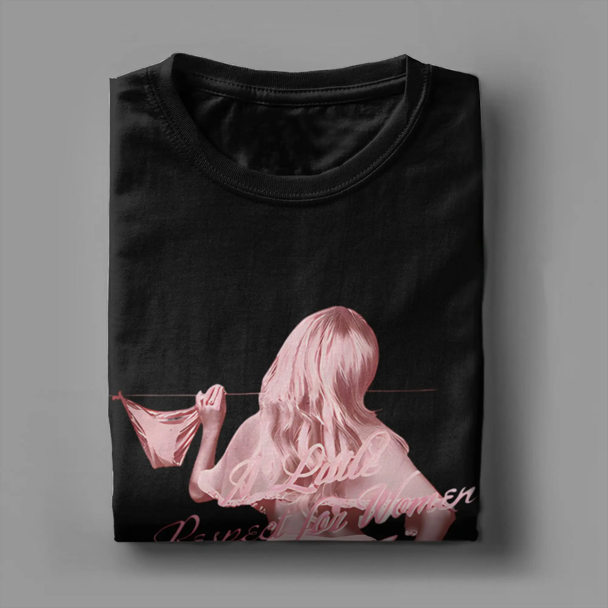 تي شيرت كلاسيكي الصيف سابرينا نجار ألبوم موضة تي شيرت للرجال Y2K مضحك رخيصة طباعة قصيرة الأكمام تي شيرت #4