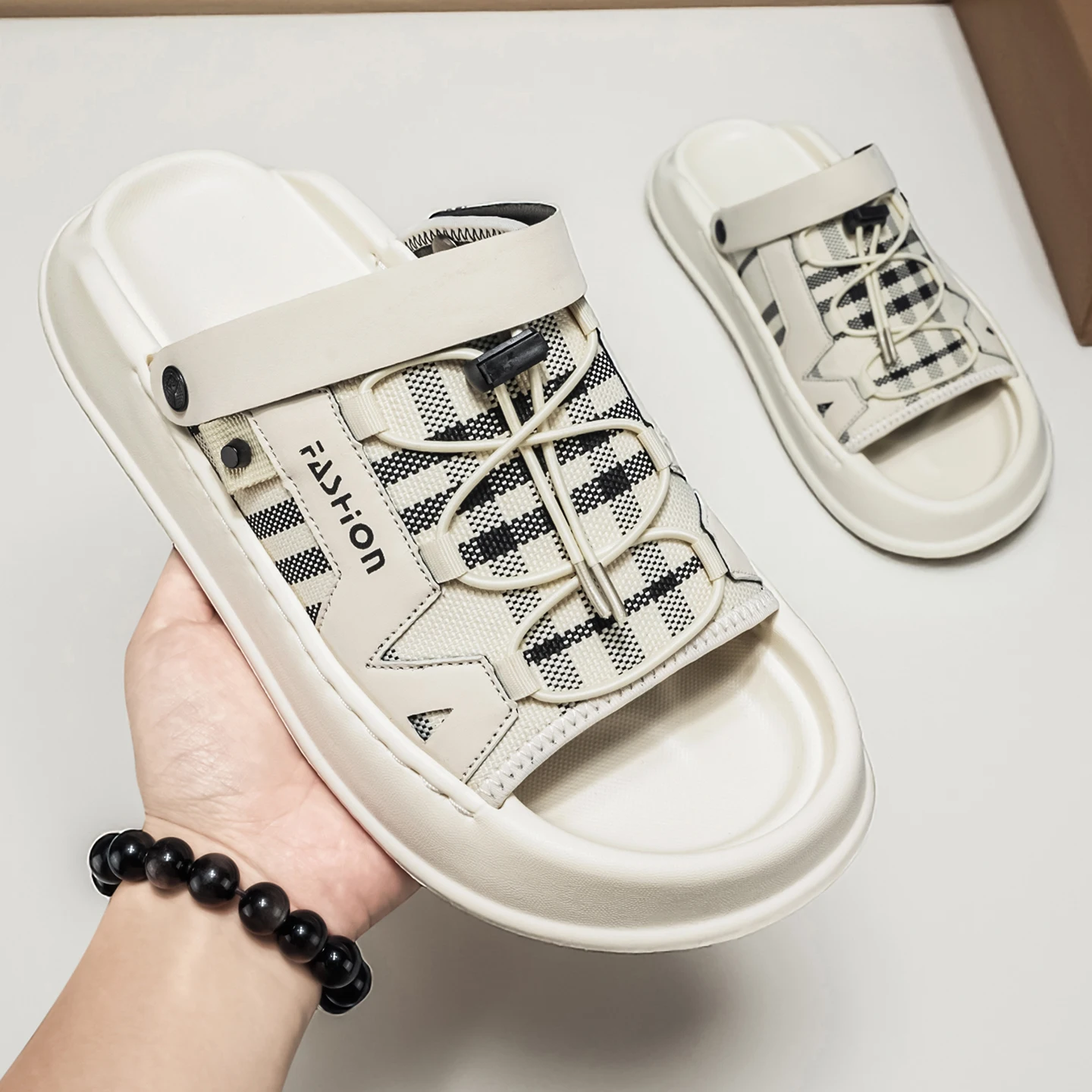 Men's Casual Slide Slippers Su - Men'S Shoes Comfortable Walking 评论和价格