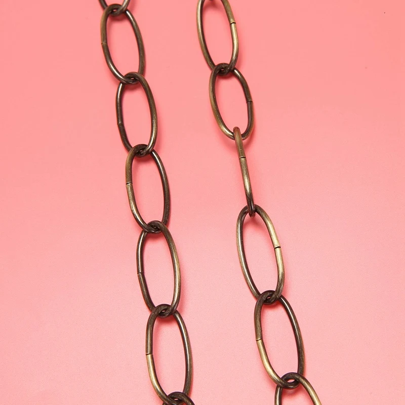 New 1M Heavy Duty Chain For Vintage Chandelier Hanging Lamp,Green bronze