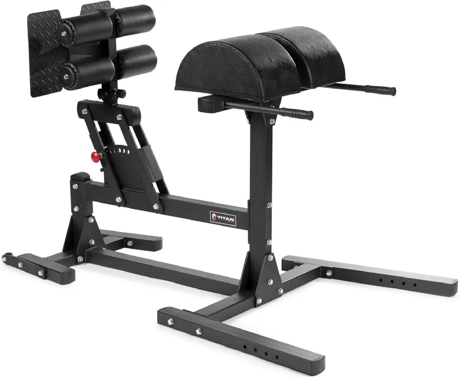 

Titan Fitness Glute and Ham Developer (GHD), Cross Training Workout Lifting Equipment