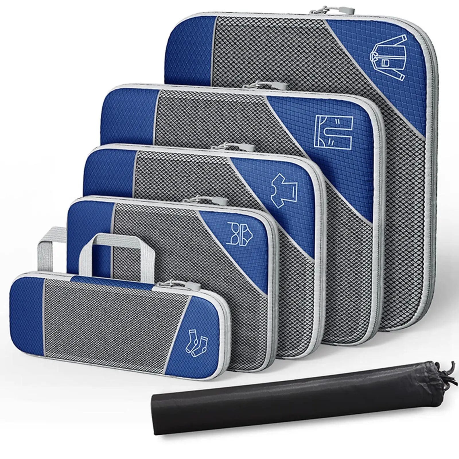 

Compression Packing Cubes Packing Organizers Space Saving for Outdoor Travel