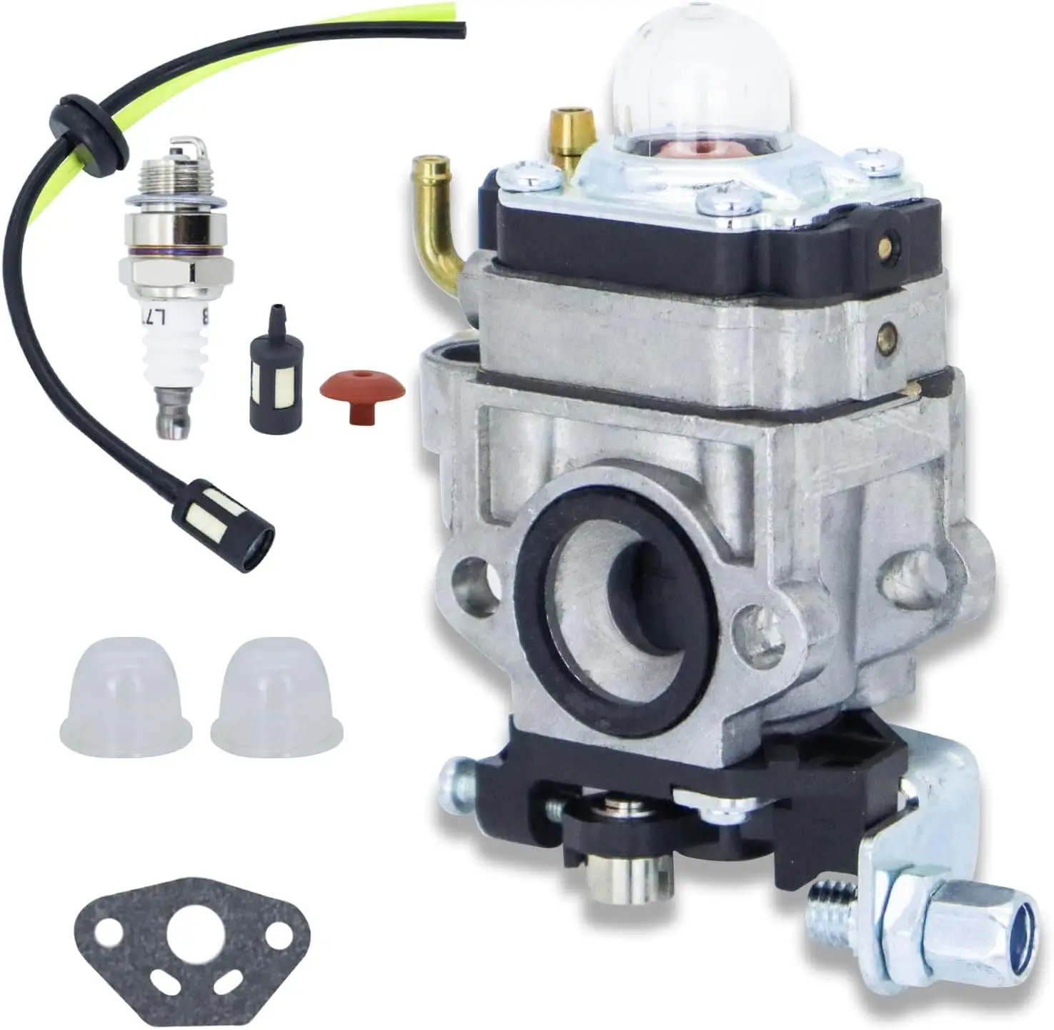 T105S Carburetor Kit for John Deere XT140 T105C Weed Eater T26SB T105S XT140SB XT105SB UT-26035C UT-26033A UT-15150 UT-26032 UT-