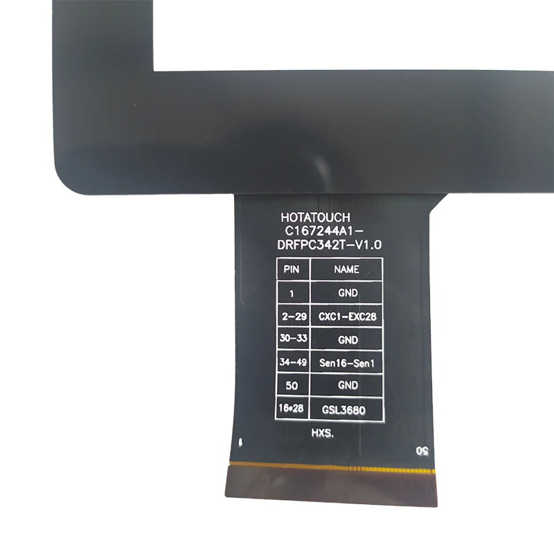 Nieuwe 10.1 Inch Digitizer Touch Screen Panel Glas C167244A1-DRFPC342T-V1.0