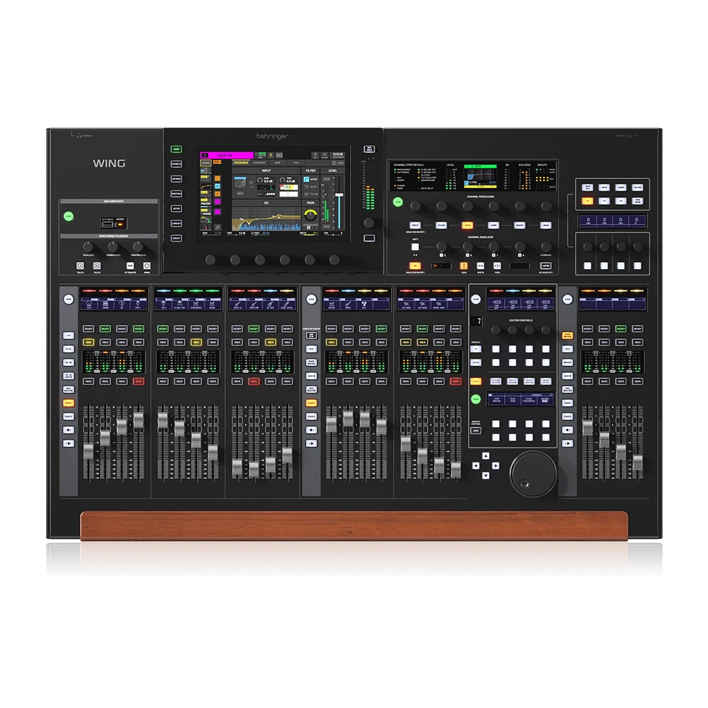 Behringer WING-BK 48-Channel Full Stereo Digital Mixer Pa System Stage Digital Console Indoor Studio Music Equipment