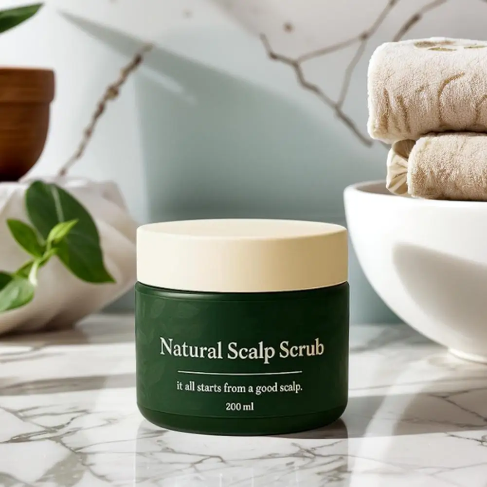 200ml nutritivo couro cabeludo esfoliante nutritivo fortalecedor raízes do cabelo limpeza profunda couro cabeludo calmante esfoliante anti perda de cabelo cuidados com o cabelo