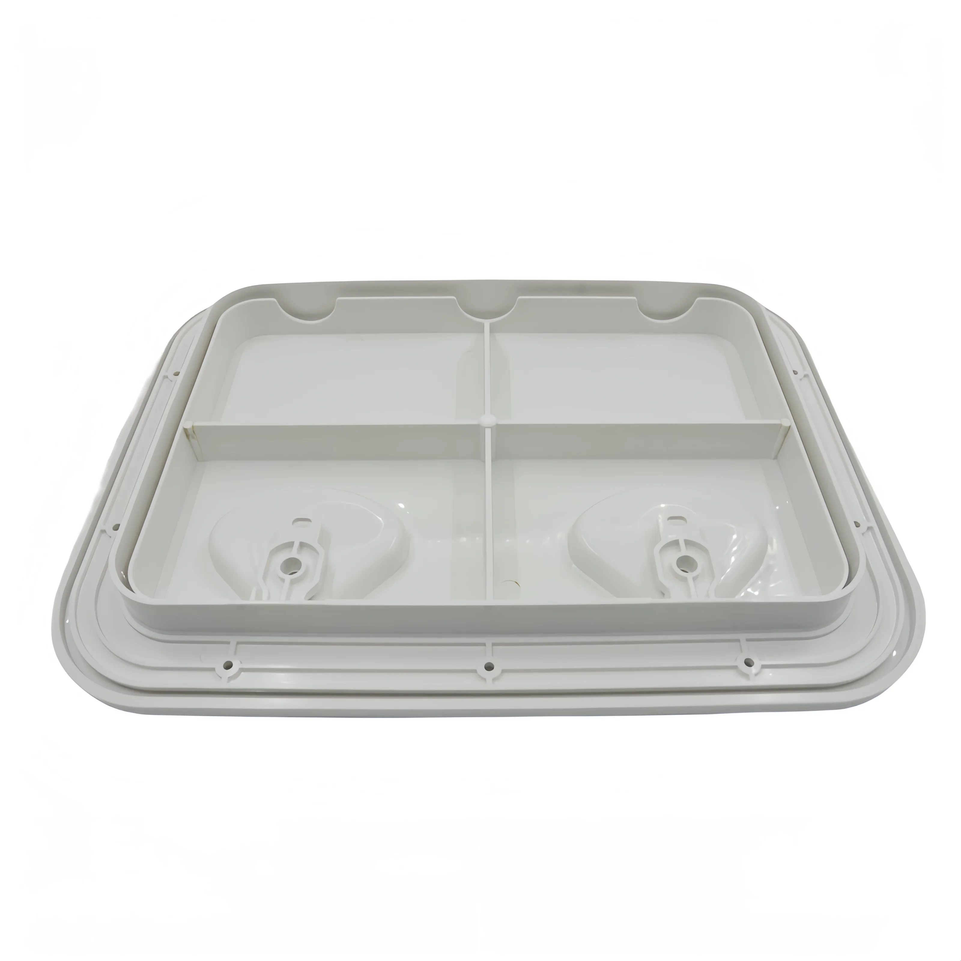 Boat Deck Hatch, 315MM*440MM Marine Deck Hatch Access Hatch and Lid Hatch for Boat Caravan RV