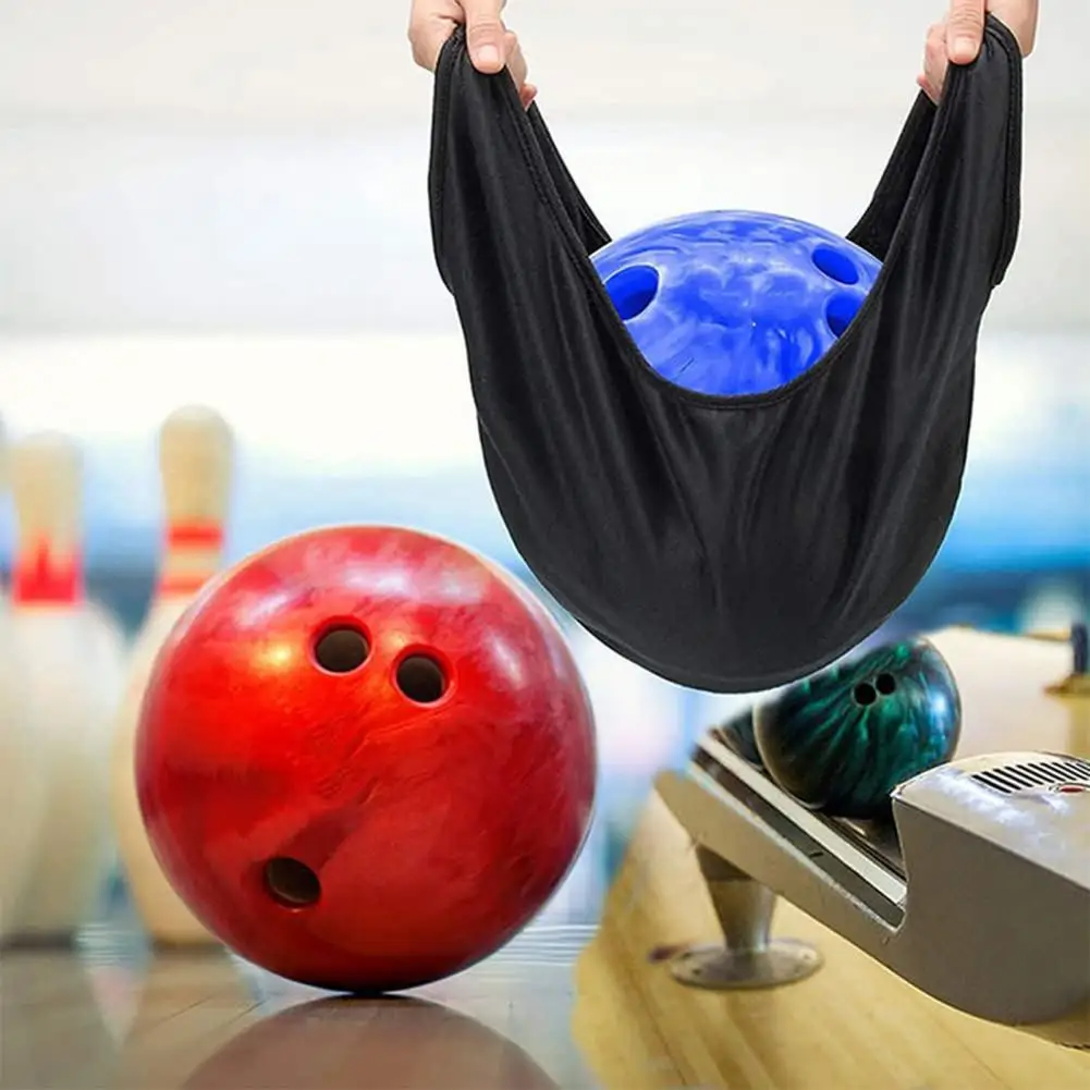 Multipurpose Polyester Bowling Seesaw Bag Microfiber Bowling Polisher Bag Sports Accessories